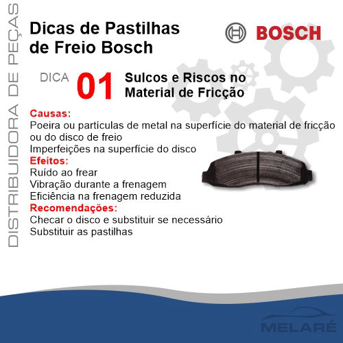 Pastilhas de Freio Bosch