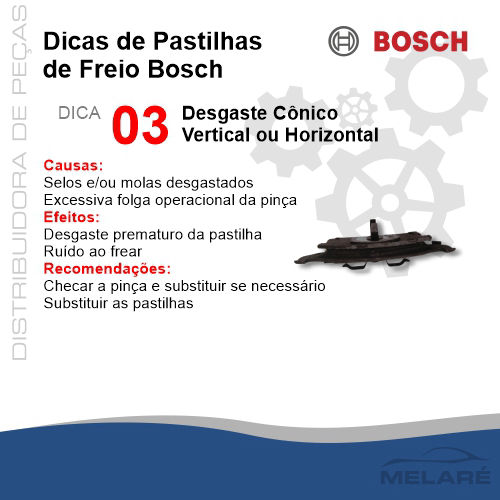 Pastilhas de Freio Bosch