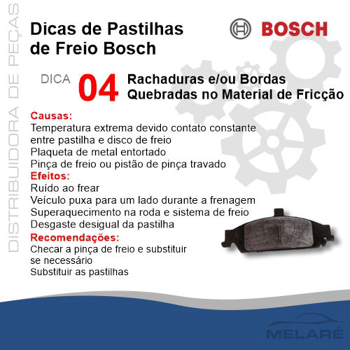 Pastilhas de Freio Bosch